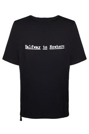 Black cotton T-shirt OAMC PEACEMAKER | PCM3OT01AJE001099BLACK